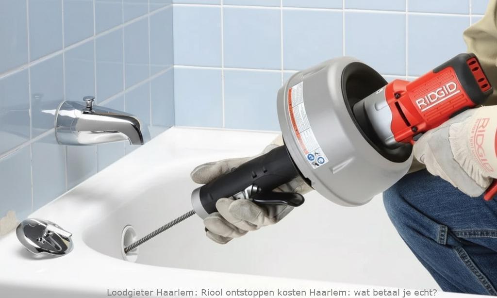 Riool Ontstoppen Kosten Haarlem